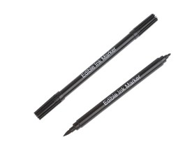 Set 2 marcadores tinta comestible doble punta